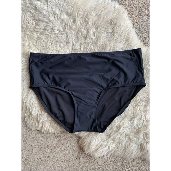 Calvin Klein Classic Tummy Control Mid Rise Swim Bottoms Black‎ Size XXL - Picture 4 of 12